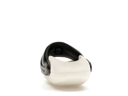 Balmain B-IT Mules Black White