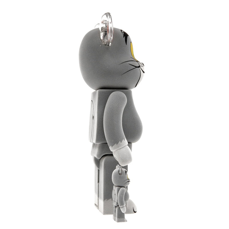 Bearbrick Tom and Jerry: Tom Flocky 100% & 400% Set