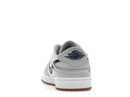 Jordan 1 Low EasyOn White Neutral Grey Gum Midnight Navy