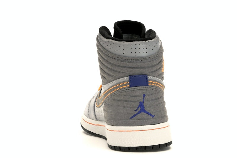 Jordan 1 Retro 93 Wolf Grey Orange