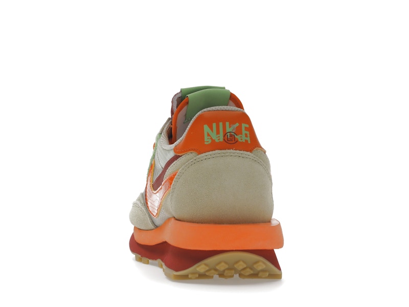 Nike LD Waffle sacai CLOT Kiss of Death Net Orange Blaze