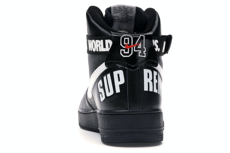 Nike Air Force 1 High Supreme World Famous Black
