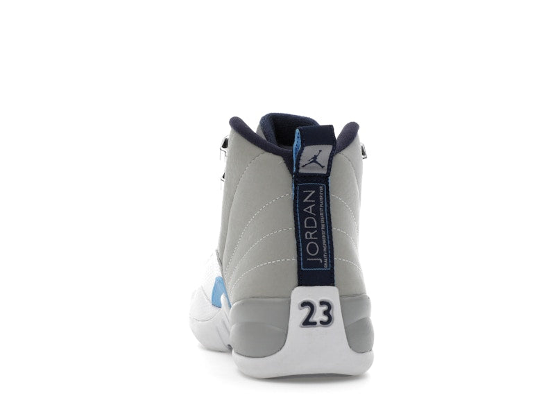 Jordan 12 Retro Grey University Blue (GS)
