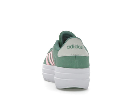 adidas VL Court Bold Preloved Green Pink Spark Ivory (Women's)