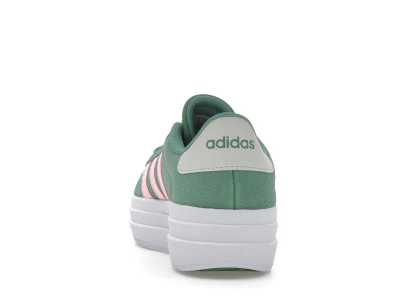 adidas VL Court Bold Preloved Green Pink Spark Ivory (Women's)