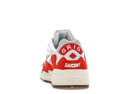 Saucony Grid Shadow 2 Ivy Prep White Red