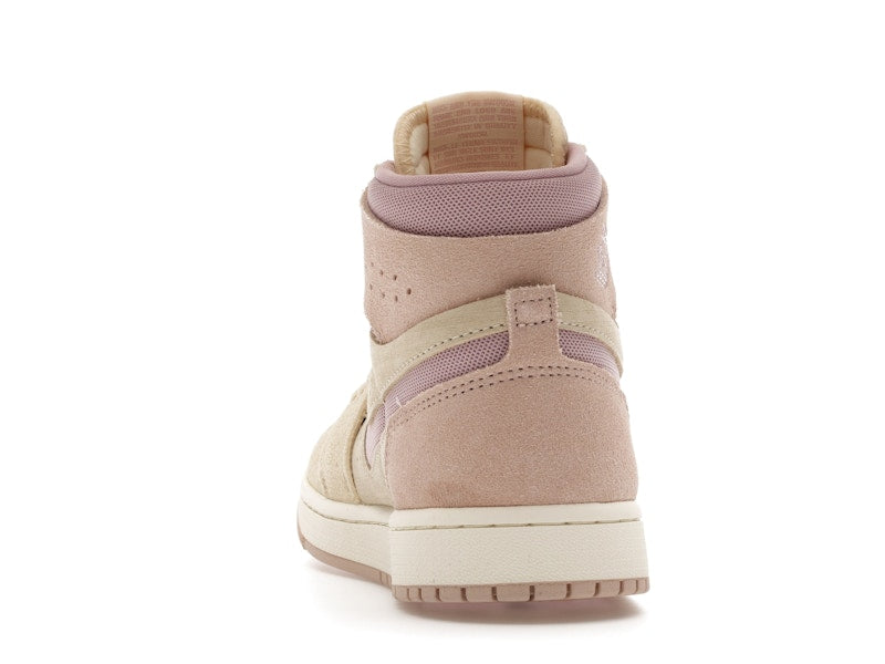 Jordan 1 High Zoom Air CMFT 2 Muslin Plum Chalk (Women's)