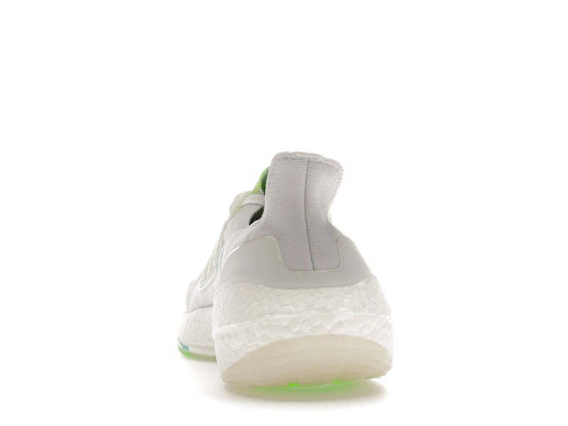 adidas Ultra Boost 22 White Bliss Blue Solar Green