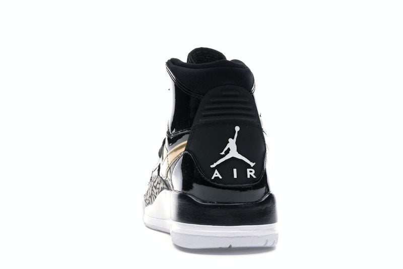 Jordan Legacy 312 Black Gold Patent