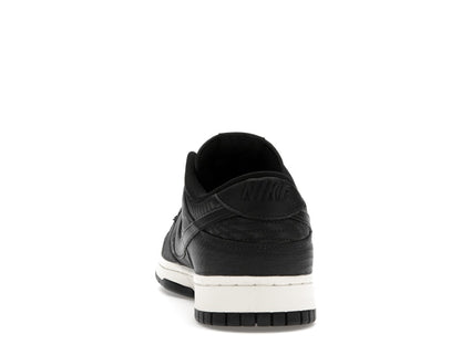 Nike Dunk Low Black Canvas