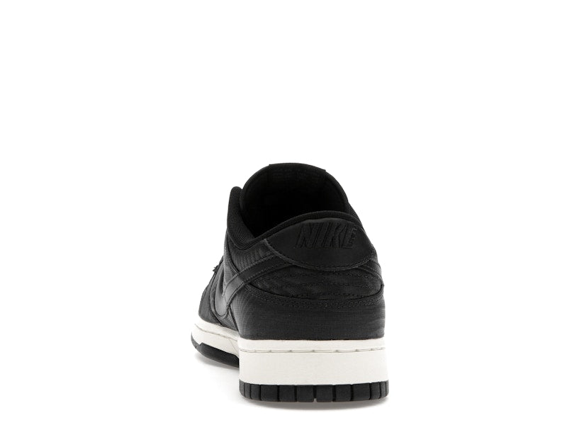 Nike Dunk Low Black Canvas