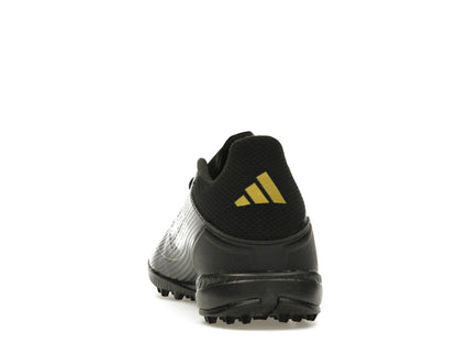 adidas F50 League Turf Core Black Iron Metallic Gold Metallic