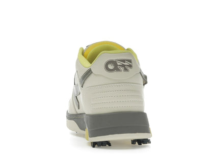 OFF-WHITE Out Of Office OOO Low Tops Golf Paris Hilinski Gray Yellow