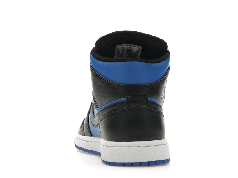 Jordan 1 Mid Black Royal Blue