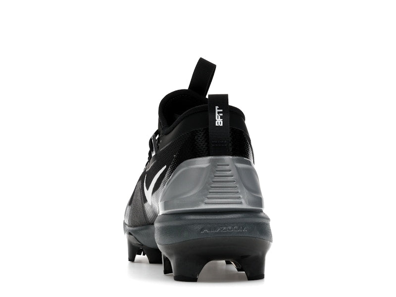 Nike Force Trout 9 Elite MCS Black White Anthracite Metallic Silver