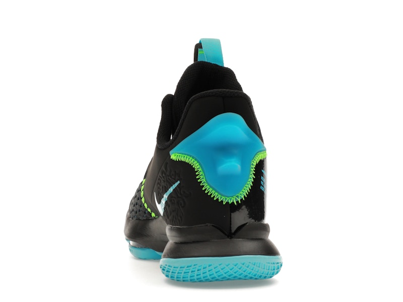 Nike LeBron Witness 5 Black Light Blue Fury