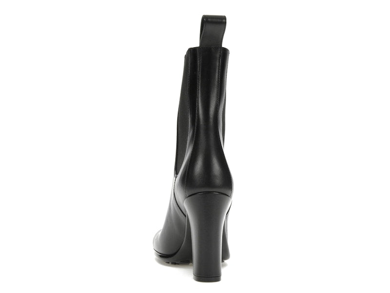 Bottega Veneta Storm Moulded Toe Leather Chelsea Boot Black (Women's)
