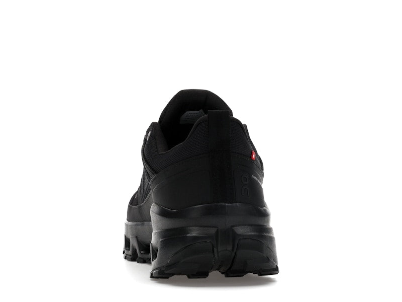 On Running Cloudrock Low Waterproof All Black