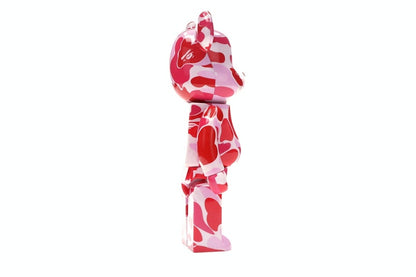 Bearbrick A Bathing Ape ABC Camo 100% & 400% Set Pink