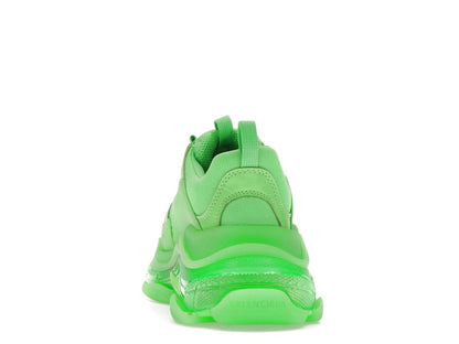 Balenciaga Triple S Soft Neon Green Clear Sole (Women's)