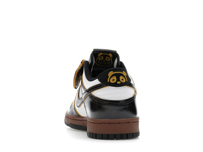 Nike Dunk Low SE Panda-Monium White Black Fauna Brown (GS)
