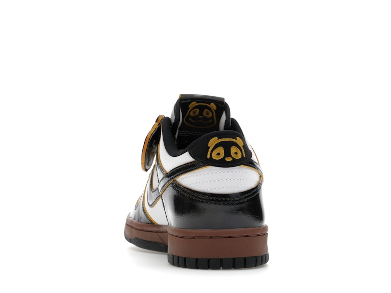 Nike Dunk Low SE Panda-Monium White Black Fauna Brown (GS)