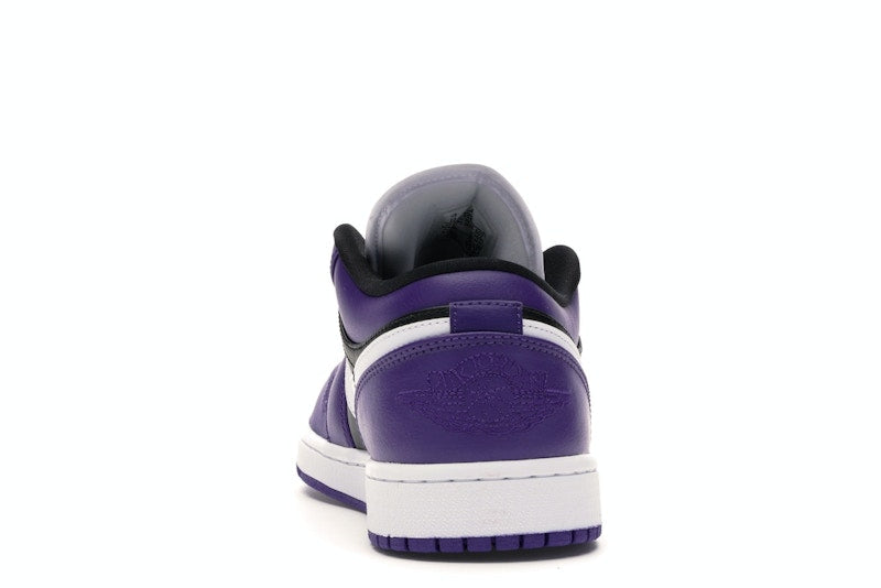 Jordan 1 Low Court Purple Black