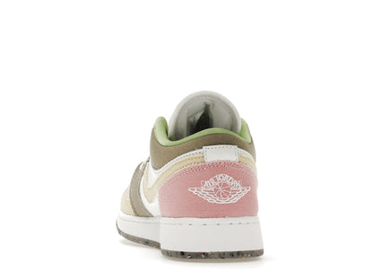 Jordan 1 Low Pastel Grind Vivid Green (GS)