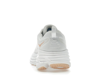 Hoka One One Bondi 8 White Cantaloupe (Women's)