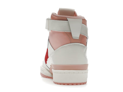 adidas Forum 84 Hi Off White Pink Red