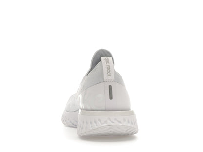 Nike Epic React Flyknit True White