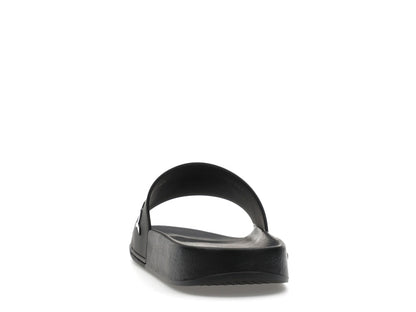 Givenchy Paris Flat Sandals Black White