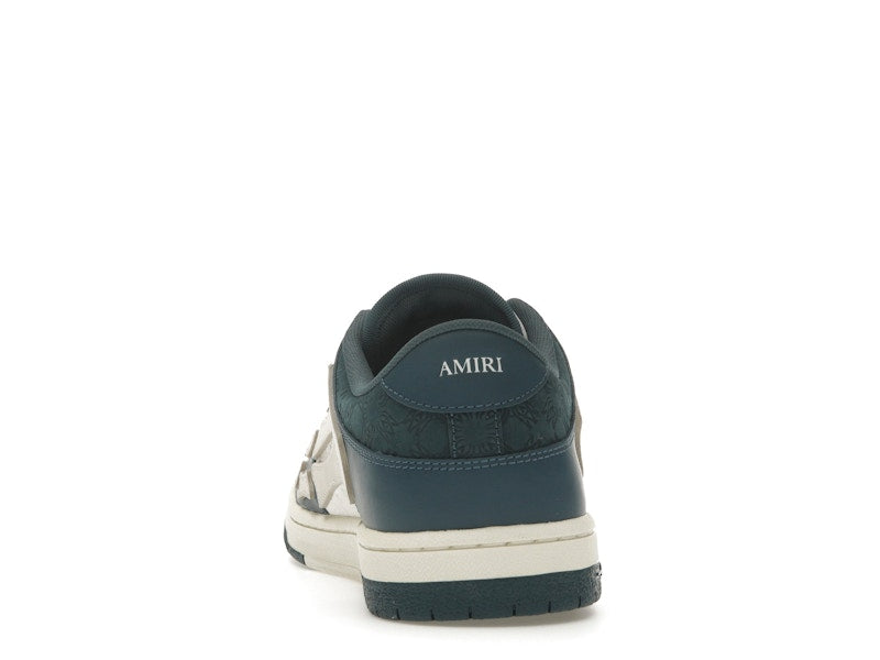 AMIRI Skel Top Low Vintage Blue Quad Monogram Debossed