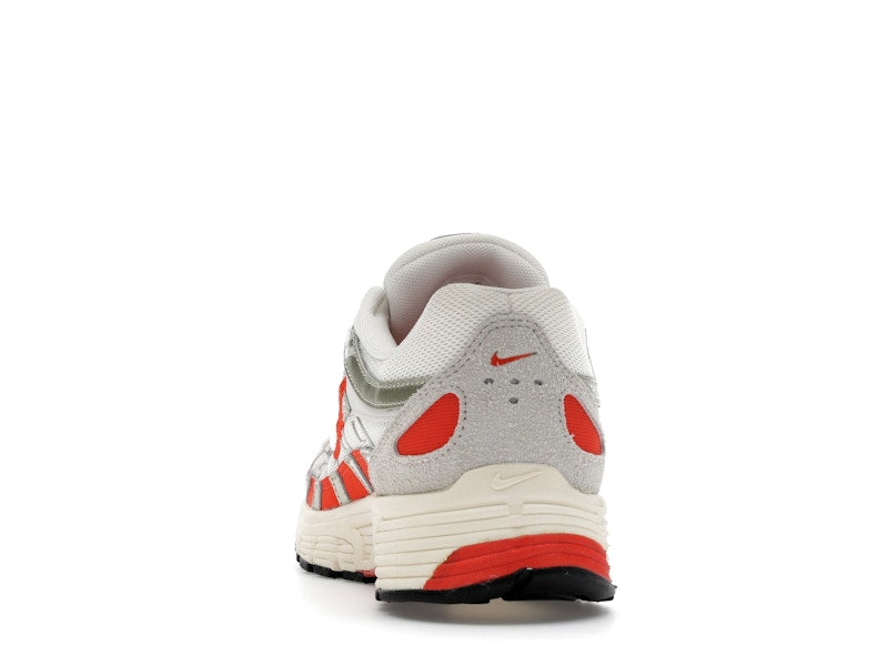 Nike P-6000 Sail Pale Ivory Light Bone Picante Red (Women's)