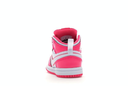 Jordan 1 Mid Hyper Pink White (TD)