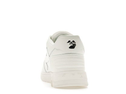 OFF-WHITE Out Of Office OOO Low Tops Triple White