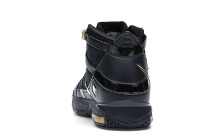 Nike LeBron Zoom 3 Black Metallic Gold