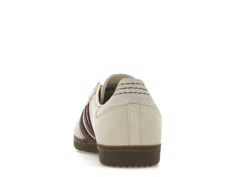 adidas Samba OG Wonder White Maroon (Women's)