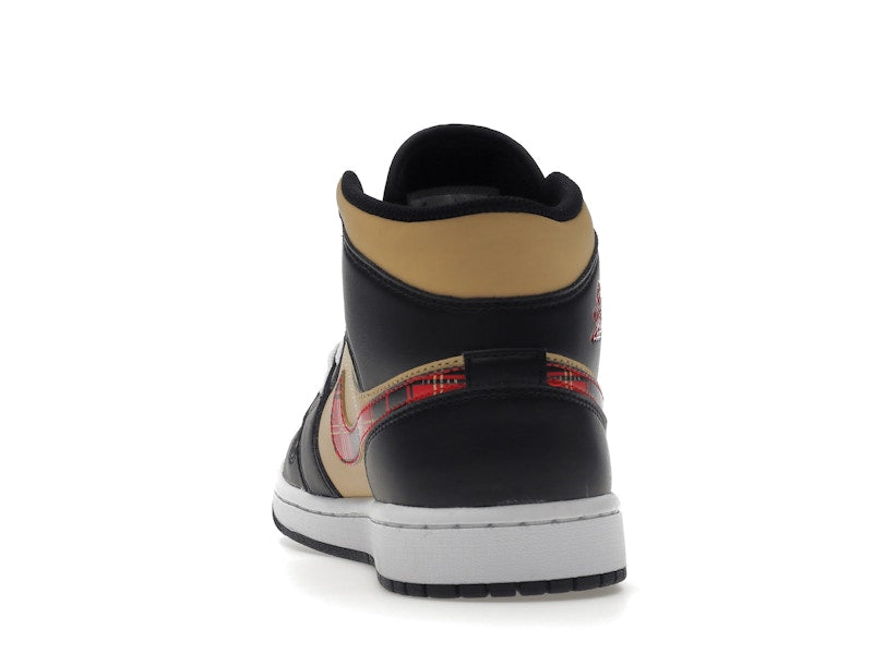 Air Jordan 1 Mid Tartan Swoosh