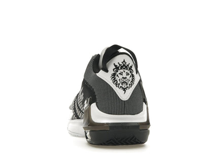 Nike LeBron Witness 7 White Black Metallic Silver