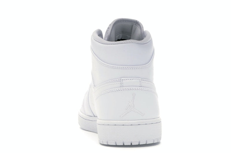 Jordan 1 Mid White/Pure Platinum