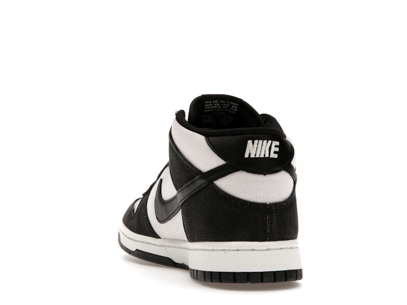 Nike Dunk Mid Canvas Panda