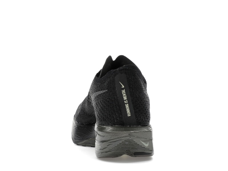 Nike ZoomX Vaporfly 3 Black Olive Aura Metallic Medium Ash