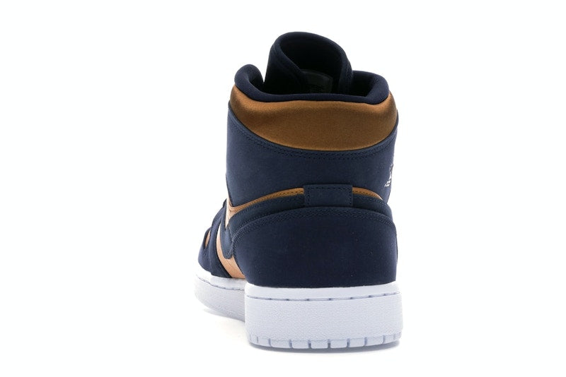 Jordan 1 Mid Obsidian Desert Ochre