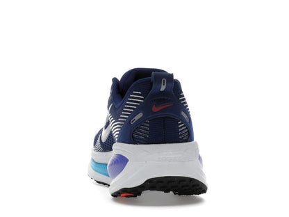 Nike Vomero 18 Blue Void Blue Lightning Bright Crimson Metallic Silver