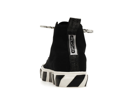 OFF-WHITE Vulcanized Mid Top Black White