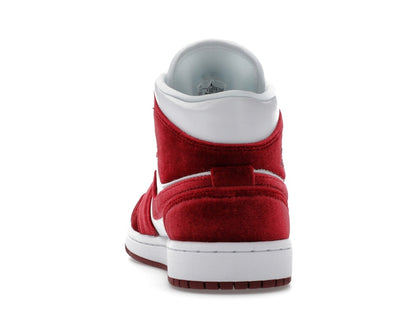 Jordan 1 Mid SE Red Velvet (Women's)