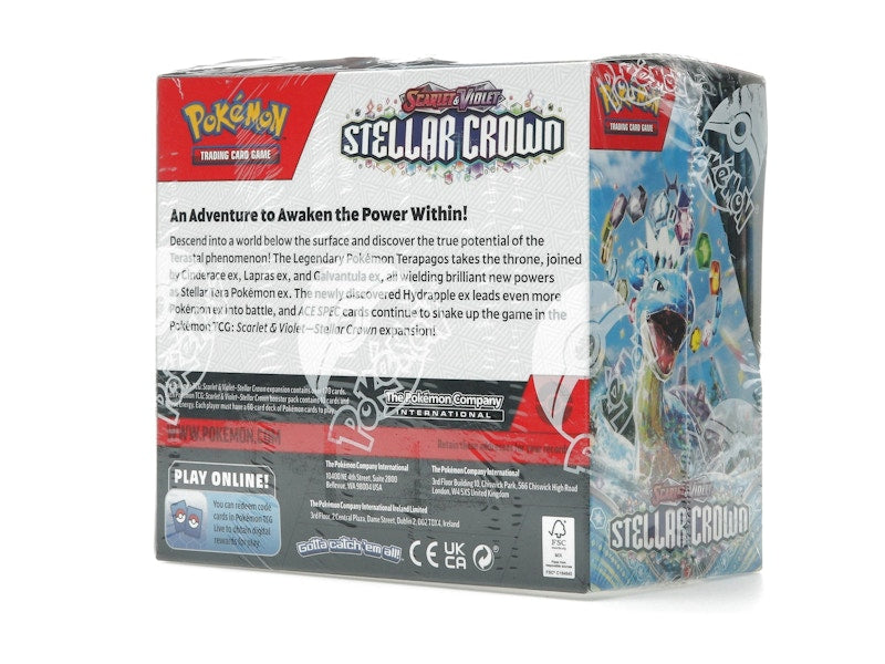 Pokémon Scarlet & Violet Stellar Crown Booster Box