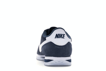 Nike Cortez Basic Nylon Obsidian White-Metallic Silver