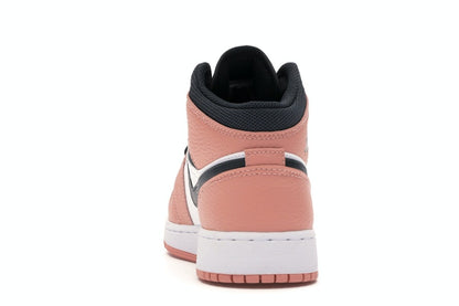Jordan 1 Mid Pink Quartz (GS)